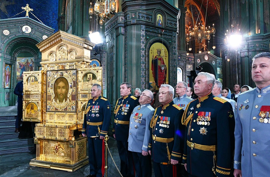 Великое освящение главного храма Вооруженных сил России