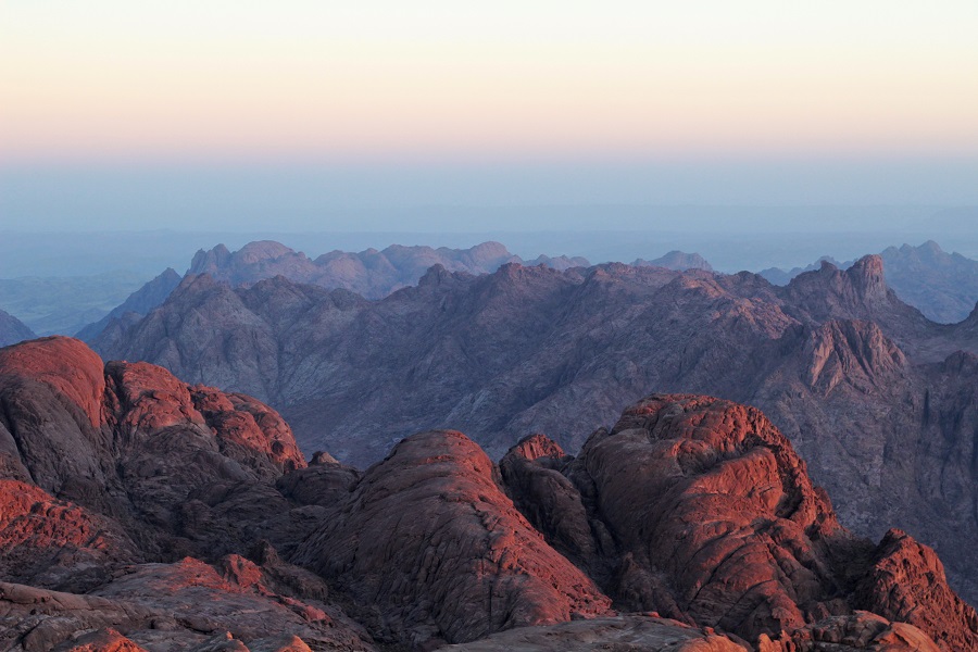 Паломничество на Синай. Глава 8. Рассвет на вершине горы Синай 