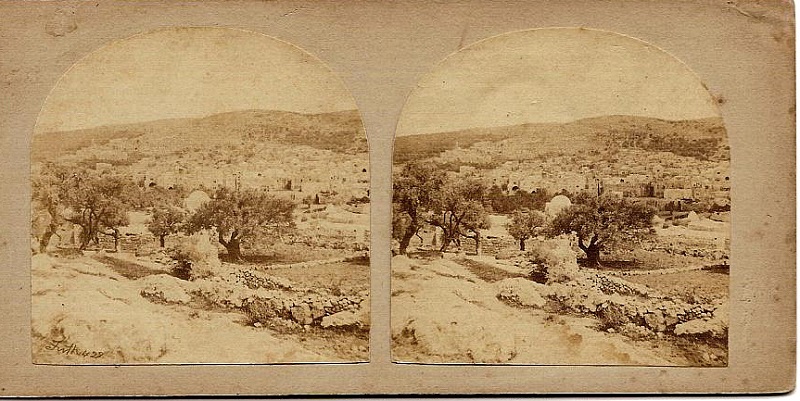 Северный Хеврон в 1850 г. Фотографии Франсиса Фриза