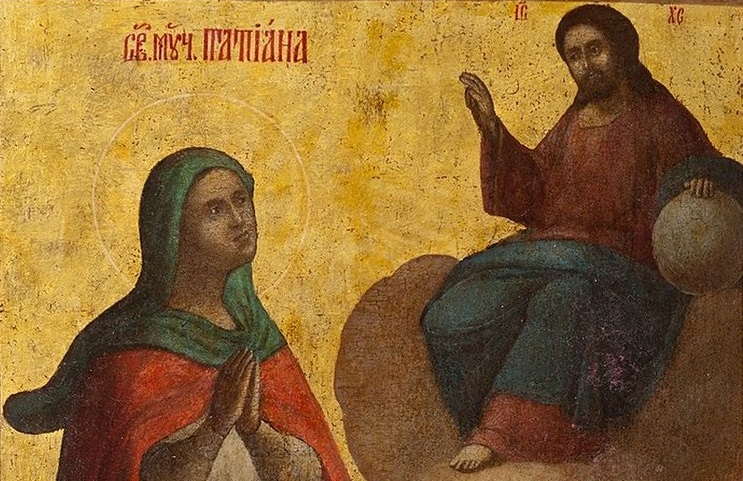Икона святой мученицы Татьяны, 19 век
