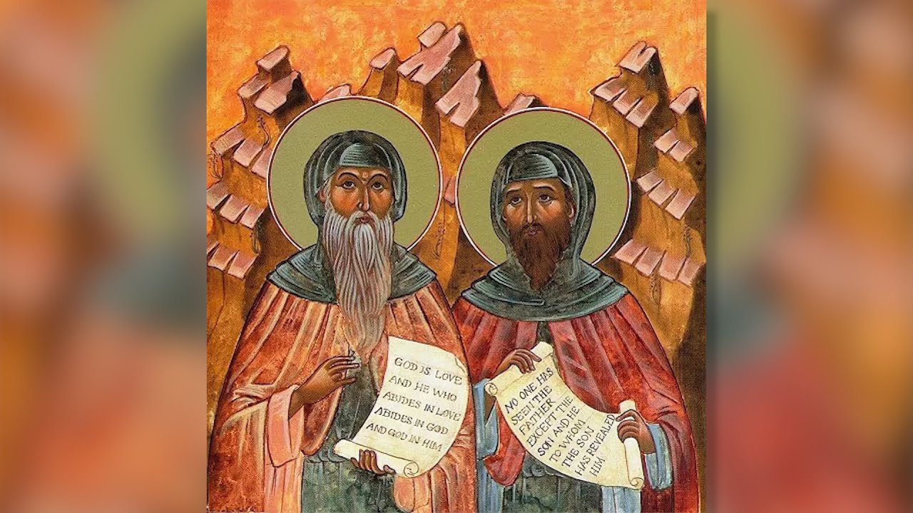 Прп. Варсонофий Великий и Иоанн Пророк