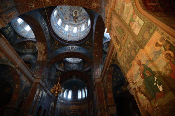 Пантелеимоновский собор Ново-Афонского Симоно-Кананитского монастыря в Абхазии