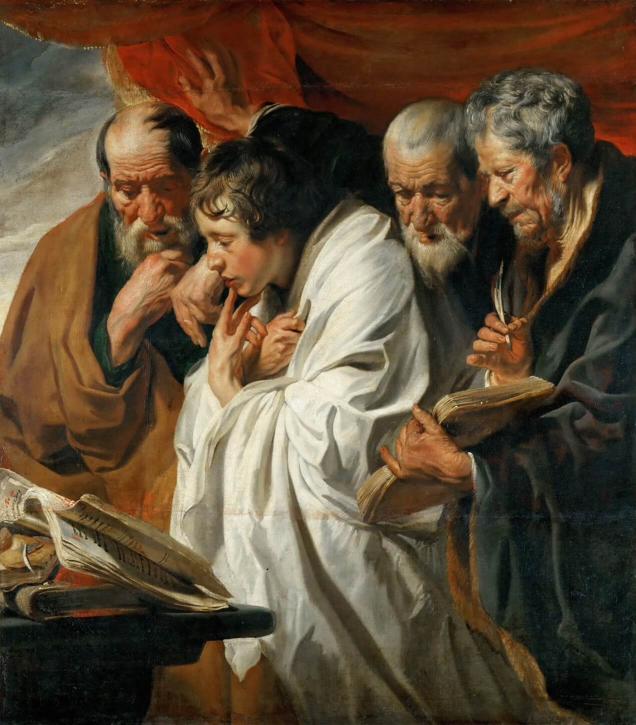 «Досье» на четырех Евангелистов 