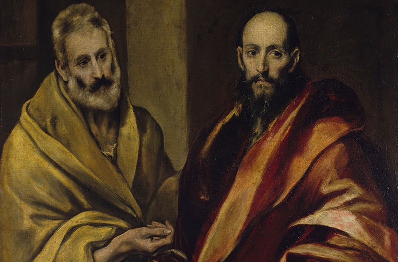 Эль Греко «Апостолы Петр и Павел»