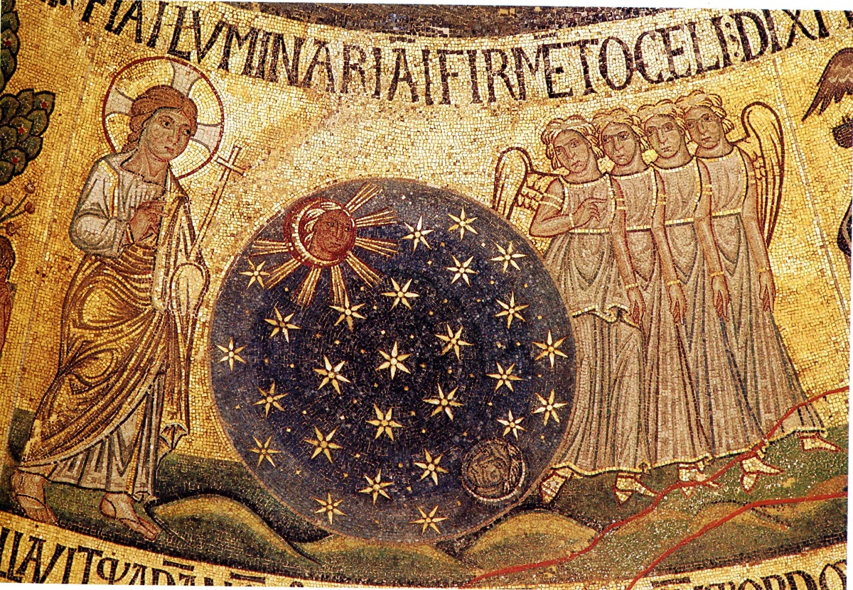 Мозаика из купола со сценами сотворения мира, собор святого Марка, Италия