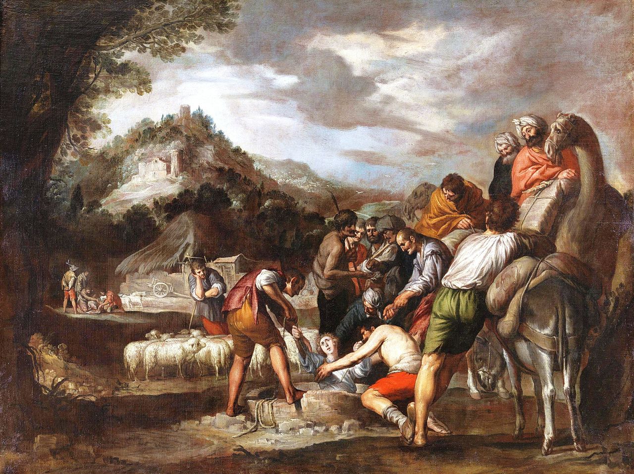 Антонио дель Кастильо-и-Сааведра, «Иосиф, проданный его братьями»
