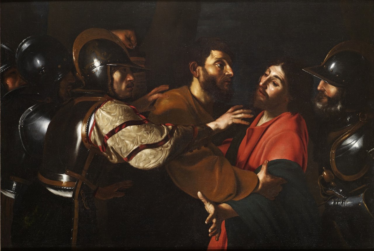 Бартоломео Манфреди, «Арест Христа»