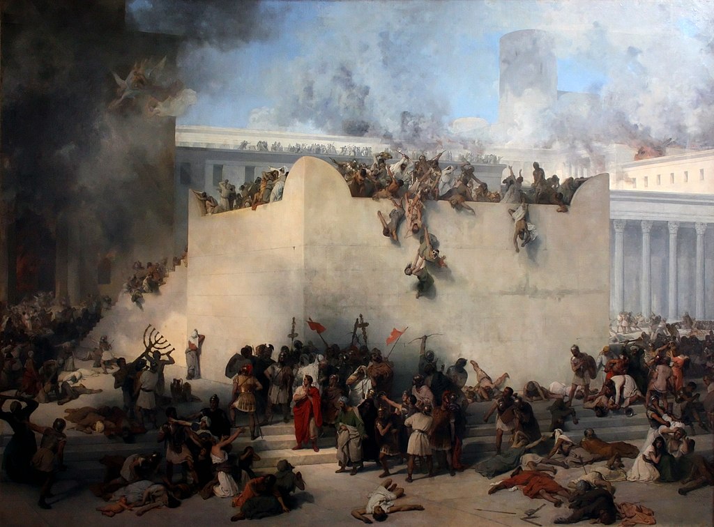Франческо Айец, Разрушение Иерусалимского храма