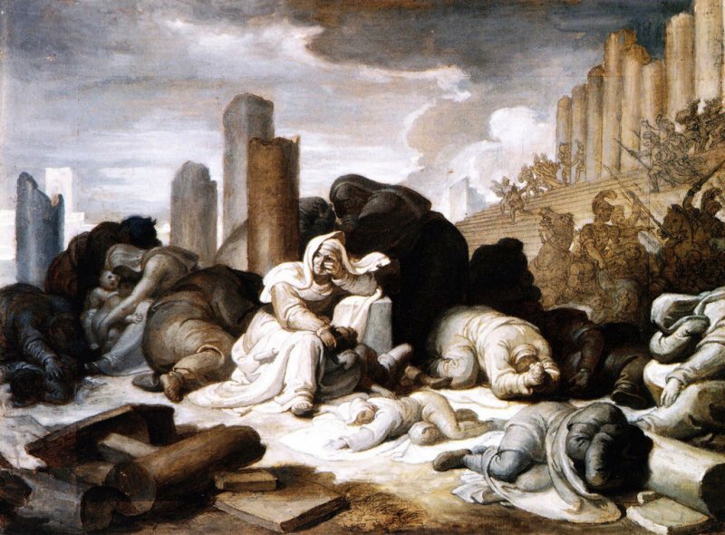 Томассо Минарди, «Разрушение Иерусалимского храма»
