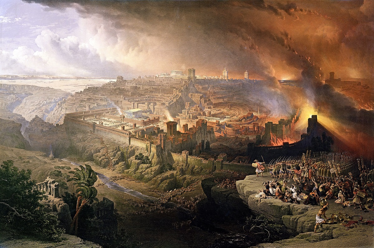 Дэвид Робертс, Осада и разрушение Иерусалима римлянами под командованием Тита