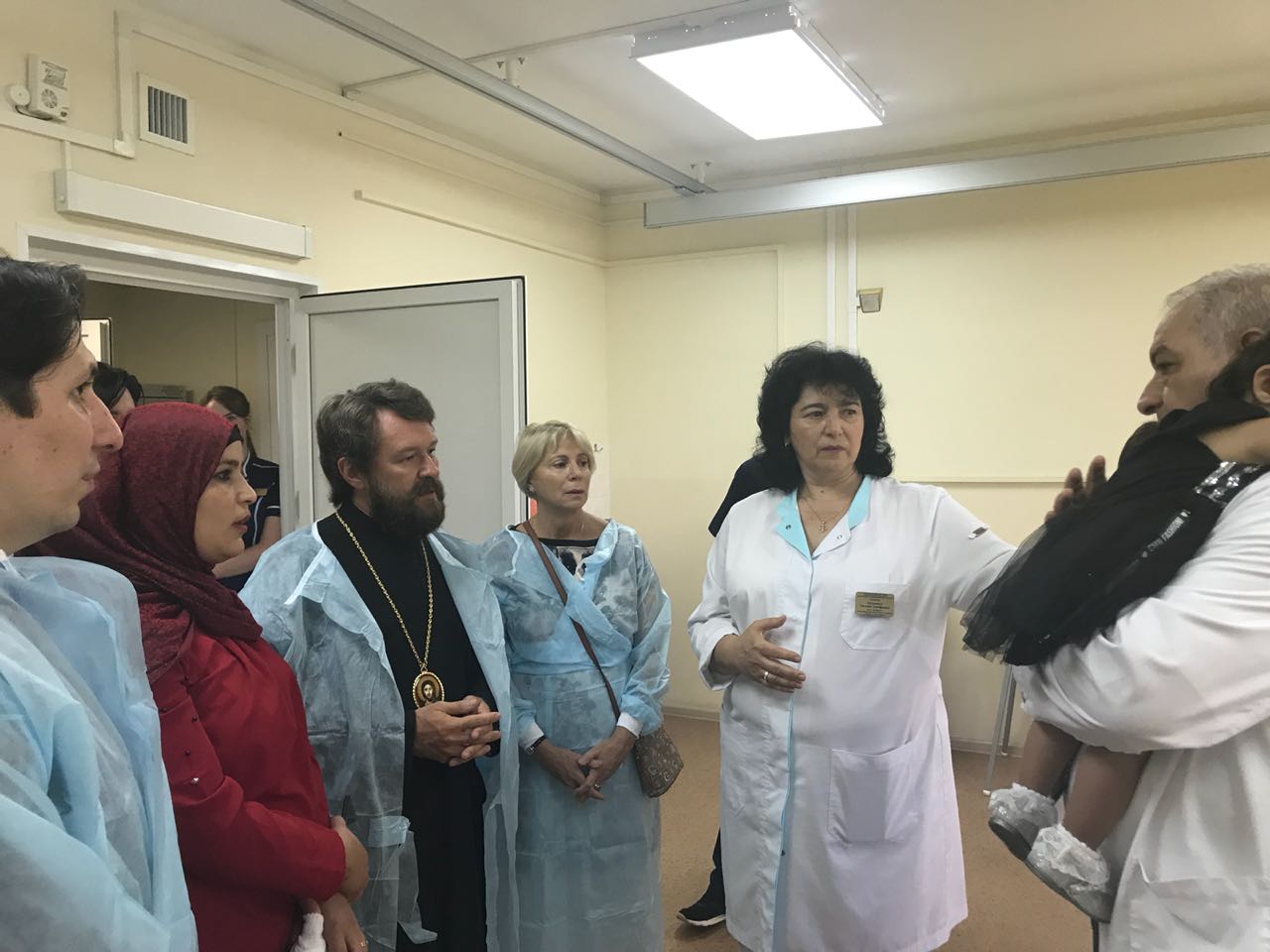 Митрополит Волоколамский Иларион посетил Научно-практический центр детской психоневрологии Департамента здравоохранения г. Москвы