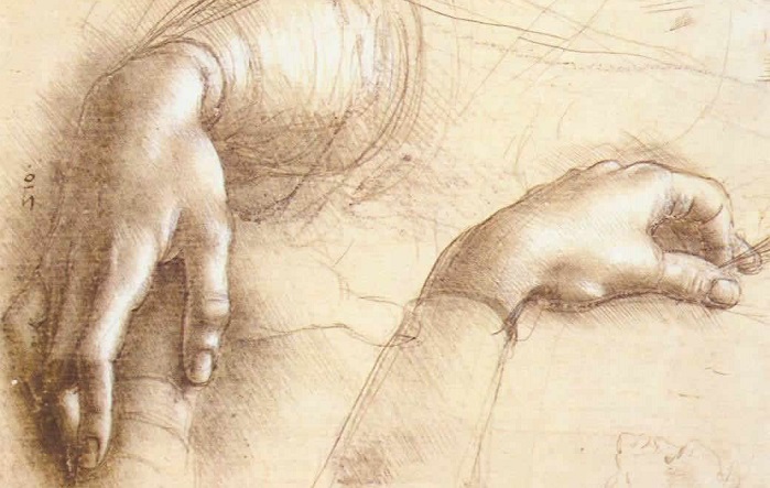 Leonardo da Vinci's 'Study of Hands'
