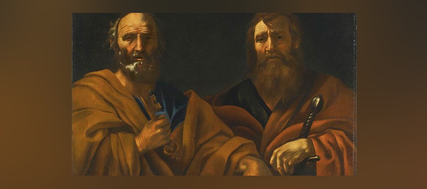 Saints Peter and Paul (ок. 1620, Anonymous / Roman School)