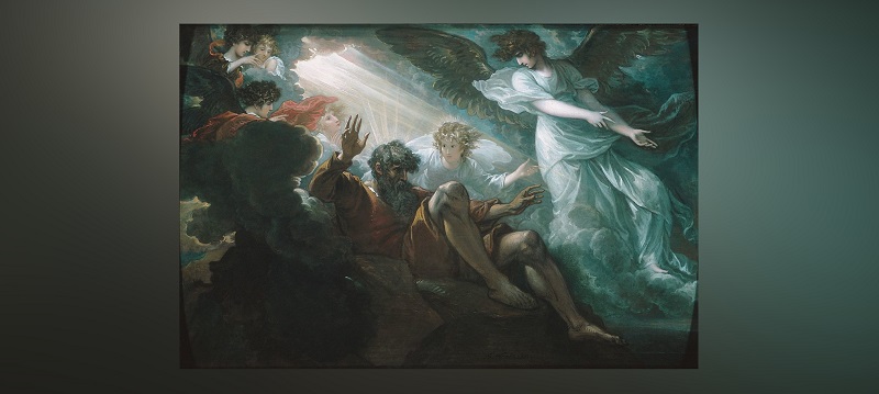 Benjamin West «Moses Shown the Promised Land» (1801)