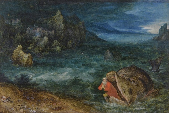 Jan Brueghel «Jonah Leaving the Whale» (1627)