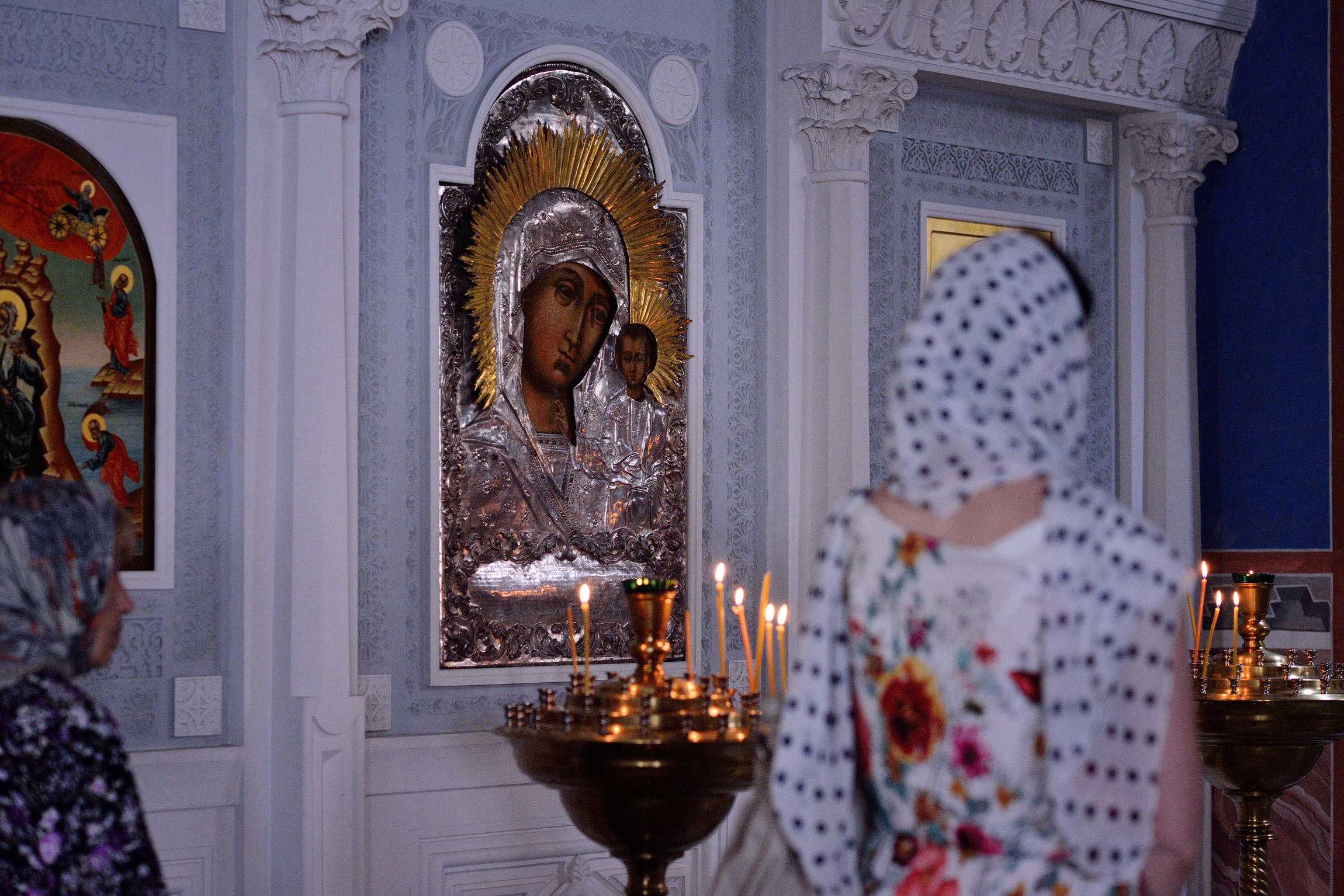 Казанская икона Божией Матери в храме Усекновения Главы Иоанна Крестителя